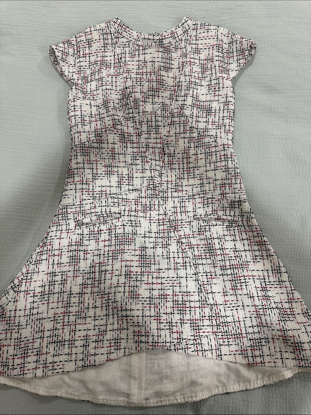 CHANEL Tweed Midi Shift Dress - Picture 11 of 12